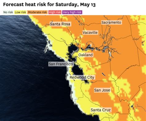 Bay Area heat wave: Here’s where it’s expected to be hottest Saturday