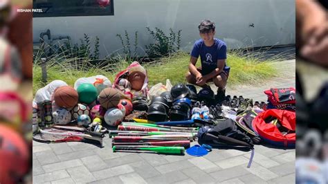 Bay Area teenager to be honored at ESPYs for delivering sports equipment to schools