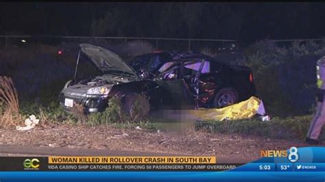 Bay Area woman killed in rollover crash