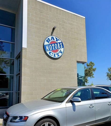 Bay city motors 800 marina blvd san leandro ca 94577. Also you can contact them by phone number 510-351-8000 for receiving details. Bay City Motors is located at 800 Marina Blvd., San Leandro, CA 94577 so in that case if you are looking for used cars in California, we advise you to pay attention to the options proposed by the dealer listed here. 