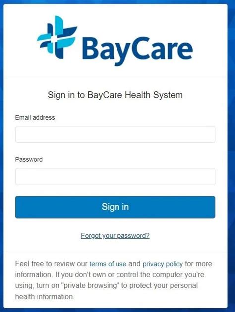 Username: Submit Unlock my Account. Change my Password. Logoff. Copyright 2023 BayCare Health System . 