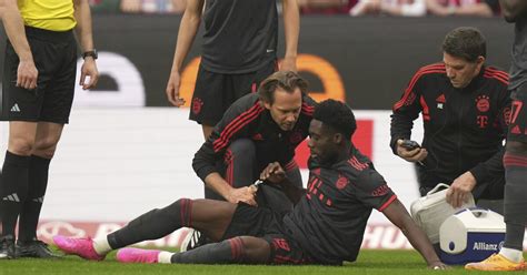Bayern Munich defender Alphonso Davies out with thigh injury