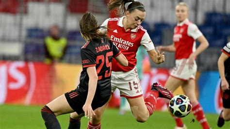 Bayern beats Arsenal 1-0 in 1st leg of Women’s CL quarters