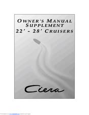 Bayliner 2015 2855 ciera owners manual. - Jcb 6 6c 6d 7b illustrated master parts list manual instant.