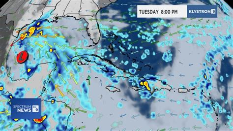 Baynews9 tropical weather. Nov 9, 2022 · 12 p.m. Tropical Storm Nicole made landfall on Great Abaco Island in the Bahamas with wind speeds of about 70 mph, according to an 11:55 a.m. update from the National Hurricane Center. The storm ... 