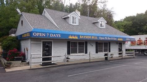 Bayside bull edgewater md. Bayside Bull specializes in Open Pit barbecue and Full Service Catering with locations in Maryland. ... Edgewater, MD 21037 (410) 956-6009. Monday - Saturday: 10 am ... 
