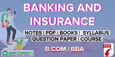 Bba Banking Insurance Syllabus