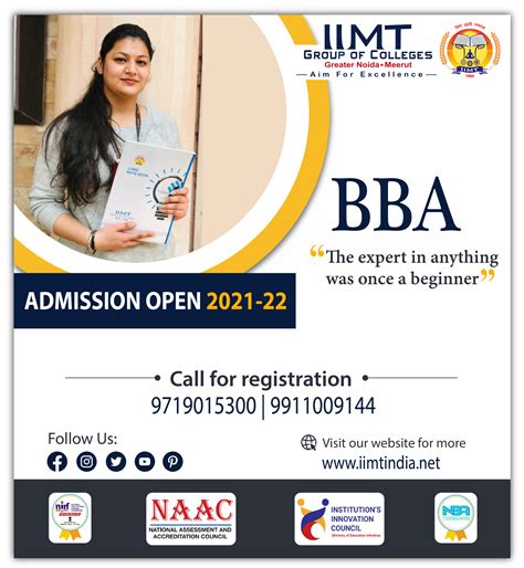 Join NIILM University to learn business and management skills this academic year. Applicants can apply until October 17, 2023. Fees: The average cost of a BBA course is between INR 50,000 and INR 1,00,000. BBA Institutes in Delhi and Kolkata offer high-quality education at a price that most people can pay.. 