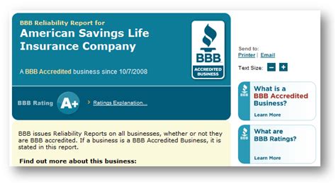Bbb Life Insurance Companies