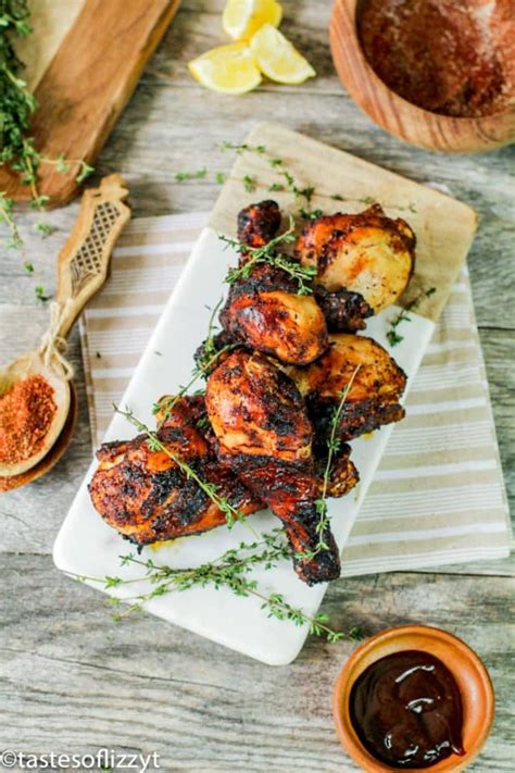 Bbq chicken seasoning. Directions. For the marinade: Combine the ketchup, sugar, vinegar, Worcestershire, cumin, paprika, garlic, 1/2 teaspoon salt and a few turns of pepper in a large resealable plastic bag. Add 4 ... 