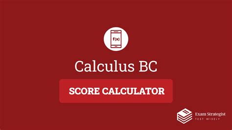 Special Score Structure: Calculus BC. If you take the AP Calculus BC Exam, you’ll get a Calculus AB subscore (1–5) in addition to your regular score. The Calculus AB …. 