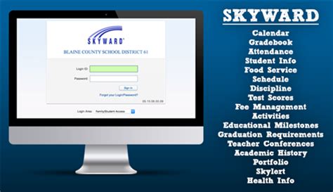 Online Parent Portal and Student Portal. With Sk