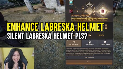 To craft the Labreska helmet, you'll nee