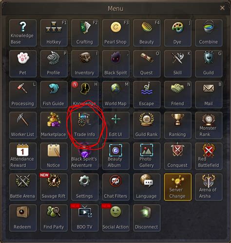 Bdo trade items list.  Learn how to maximize your trades Basic guide which provides you w...