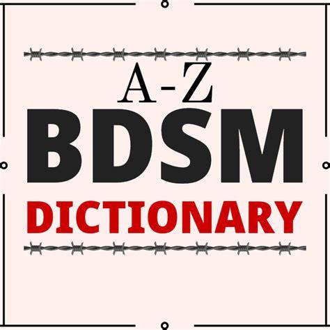 Bdsm Words Free