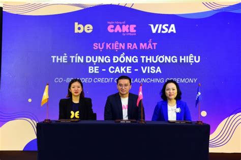 Be, Cake, Visa launch credit card - vietnamnews.vn