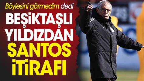 Beşiktaş'ın genç yıldızından Fernando Santos itirafı: Böylesini görmedim- Son Dakika Spor Haberleri