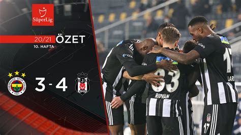 Beşiktaş 3 fener 3