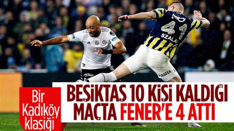 Beşiktaş feneri kaç kere yendi