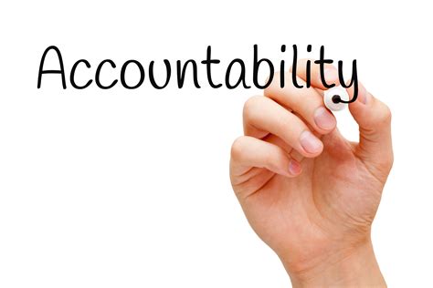 Be Accountable