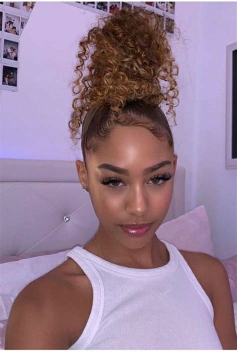 Be Beautiful on Instagram: "Ponytail goals for you curly hair lovers …