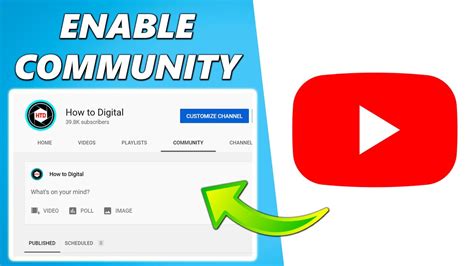 Be Sure to Check the Community Tab! - YouTube