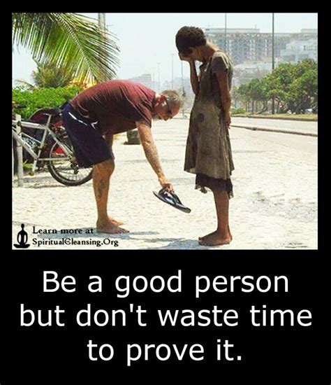 Be a Good Person but Don