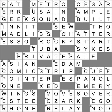 LA Times Crossword Answers. First and foremost we would like to thank you for visiting LATSolver.com. This page is dedicated solely to the world-famous LA Times Crossword Puzzle Answers and Solutions. We are a group of friends who have been solving the LA Times Crossword for over 7 years now and we decided to share the …. 