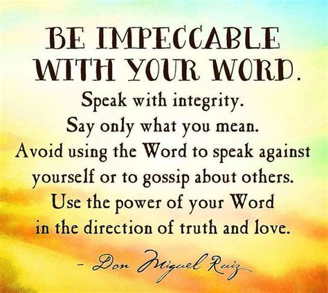 Be impeccable with your Word HuffPost The four agreements, Words