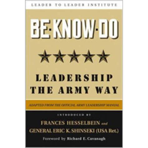 Be know do adapted from the official army leadership manual leadership the army way j b leade. - Paint shop pro version 7 manual.
