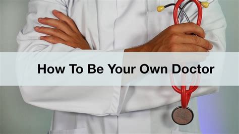 Be your Own Doctor - MrsSurvival Discussion Forums