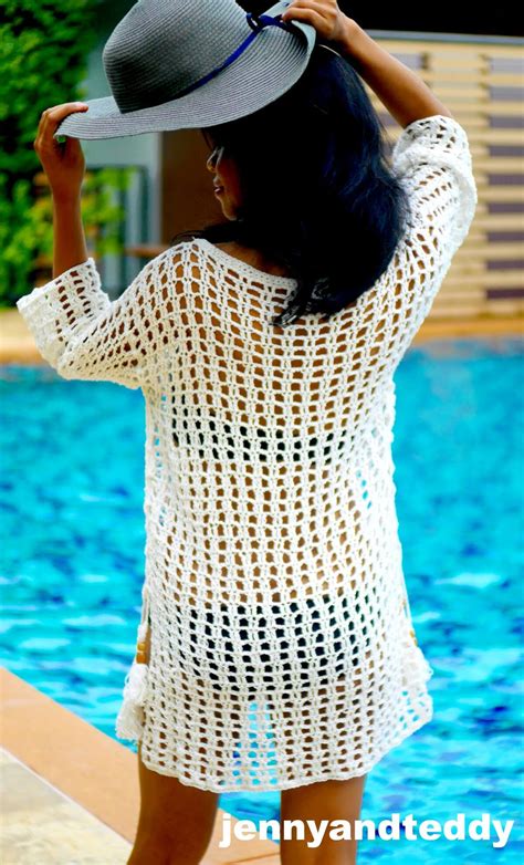 Beach Cover Up Crochet Free Pattern