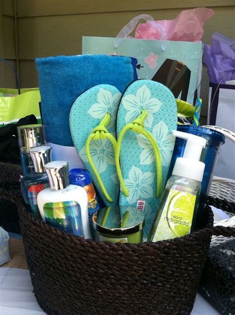 Beach Gift Basket Ideas For Adults