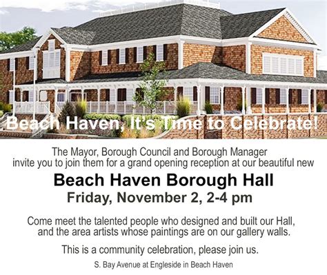 Beach Haven Calendar Of Events