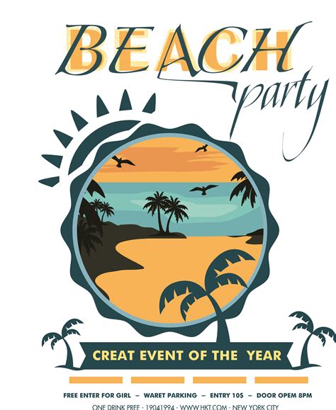 Beach Party Png