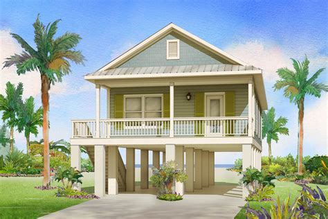 Learn more about the 2-Story 2-Bedroom Coastal Beach Stilt-house for Tiny Living, which has covered parking and a sun deck for outdoor enjoyment. 750 Square Feet. BUY THIS PLAN. Welcome to our house plans featuring a 2-Story 2-Bedroom Coastal Beach Stilt-house for Tiny Living floor plan. Below are floor plans, additional sample photos, and plan .... 