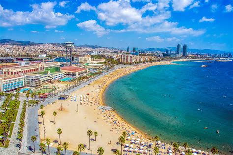 Beaches barcelona. Mar 27, 2020 · 08395 Sant Pol de Mar, Barcelona, Spain. A tiny town teeming with history nestled along Barcelona's northern coast, Sant Pol de Mar—and its eponymous beach—is a gorgeous spot for a day trip. With clean, clear water and stunning natural landscapes, the small yet charming beach is a favorite among locals. 