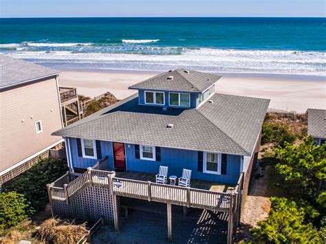 Beachfront nc. Steps from the beach with breathtaking views, this cozy, beautifully decorated condo features 2 bedrooms, 1 bath and sleeps 6. Choose a short walk to the pool or simply relax on the private balcony listening to the soothing sounds of … 