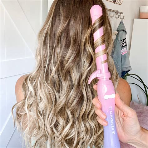Beachwaver curling irons. 1.25" Barrel SizeVoluminous Waves. Discounts equaling or greater than 30% are FINAL SALE. * Free standard shipping promo applies only to the 48 contiguous states. u0003 (Excludes Hawaii and Alaska). Excludes international. Hairspray, dry shampoo and mousse are required by carriers to ship by Standard Shipping. 
