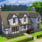 Beachy Keen Tudor Style walls SNW SimsNetwork.com