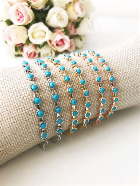 Bead Chain Bracelet - Etsy