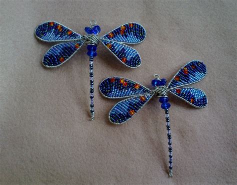 Bead Dragonfly Pattern Catalog of Patterns Beaded dragonfly