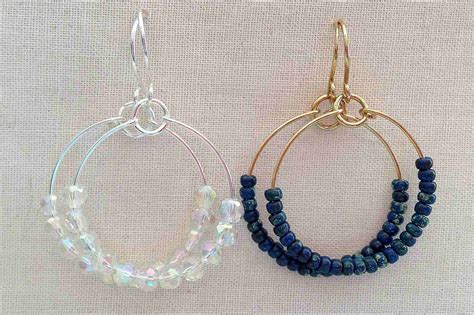 Beaded Hoop Earring Patterns