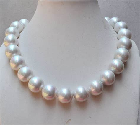 Beads Fake Pearl Necklace - Etsy