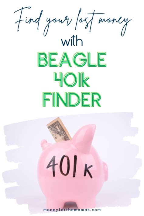 Beagle 401(k) finder can help you find all of your old 401(k)s using your social security number (SSN). 4 min read Contributing to an employer-sponsored 401(k) plan is a great way to build wealth for retirement; …