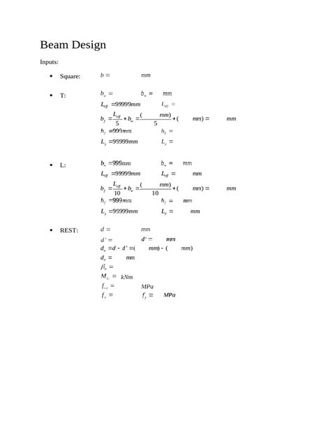 Beam design pdf.  AF&PA is the national trade association of the forest, paper, and wood product...