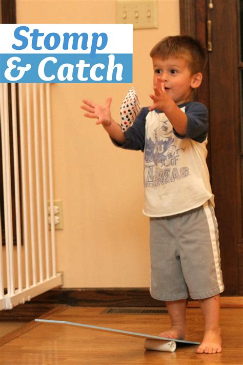 Bean Bag Stomp & Catch - Improve Your Child