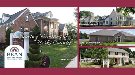 Bean funeral home sinking spring.  in Sinking Spring, PA, US.  Sinking Spring, PA 19...