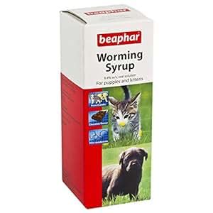 Beaphar Worming Syrup, 45 ml : Amazon.co.uk: Pet Supplies