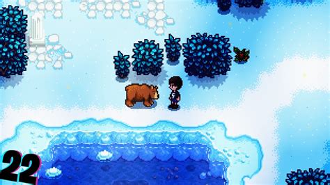 The Stardew Valley Expanded mod makes some really exciting tweaks to the Bear in Stardew Valley. The Bear in Cindersap Forest new Marnie's Ranch is now a much more mystifying character, thanks to the Expanded mod, which makes him the owner of a shop Read on to learn more about the Bear in Stardew Valley Expanded.. 